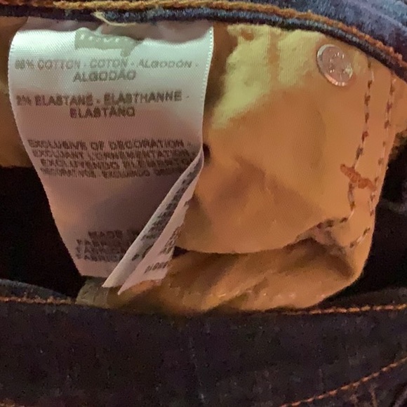 EUC LEVI’S 512 STRAIGHT JEANS SIZE 4 - Picture 6 of 8